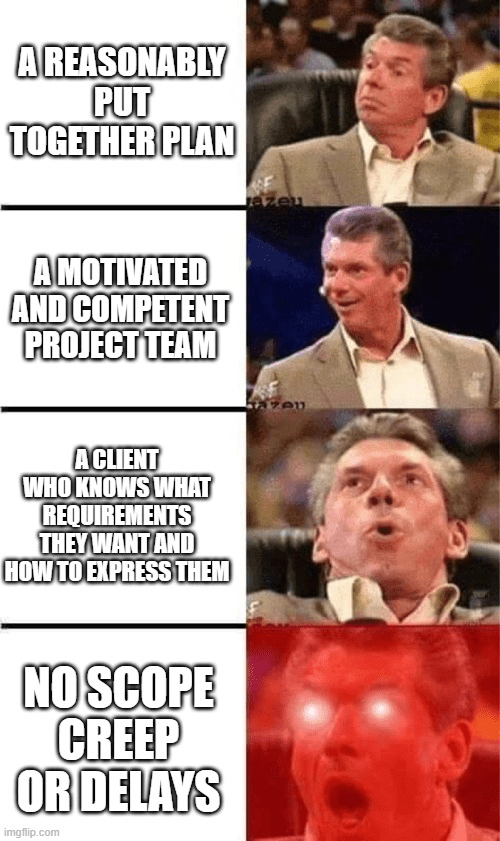 Project plan meme