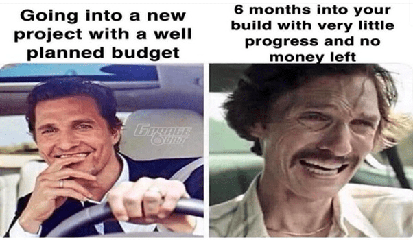 project budget management meme