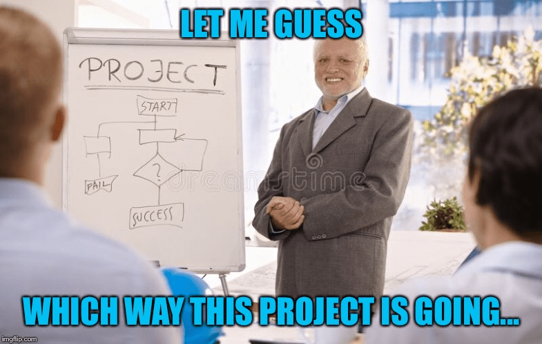 Project direction meme