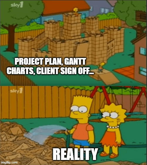 Project will be fine meme