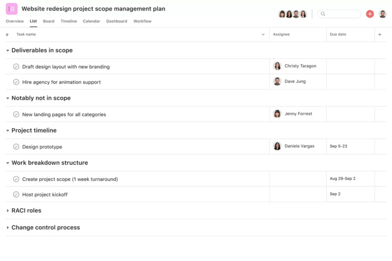 15+ Free Asana Project Management Templates | ClickUp