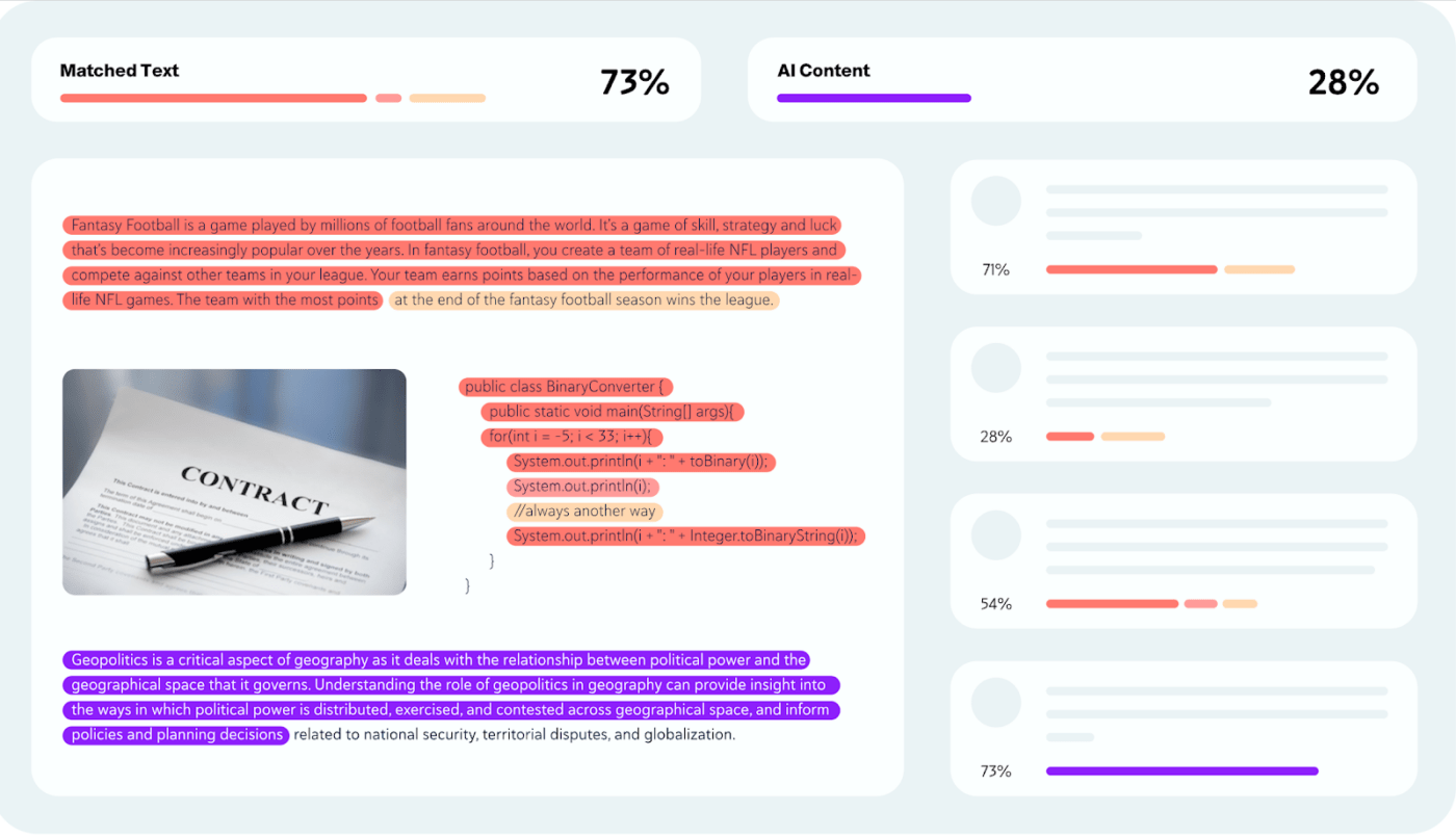 Copyleaks plagiarism checker