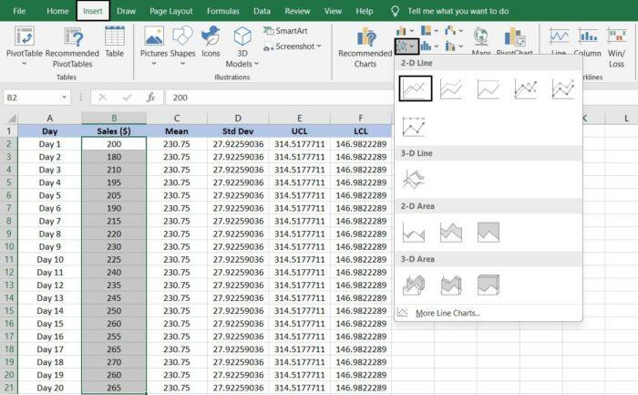 How to Create a Control Chart in Excel | Clickup