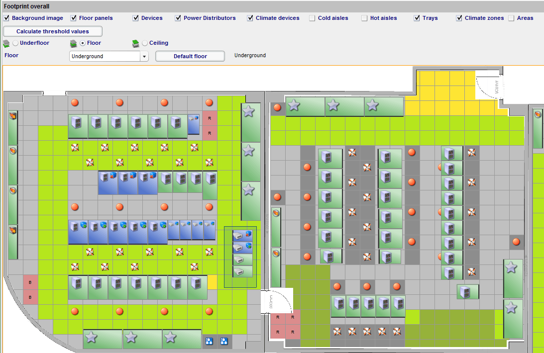 FNT Commando platform DCIM Software dashboard