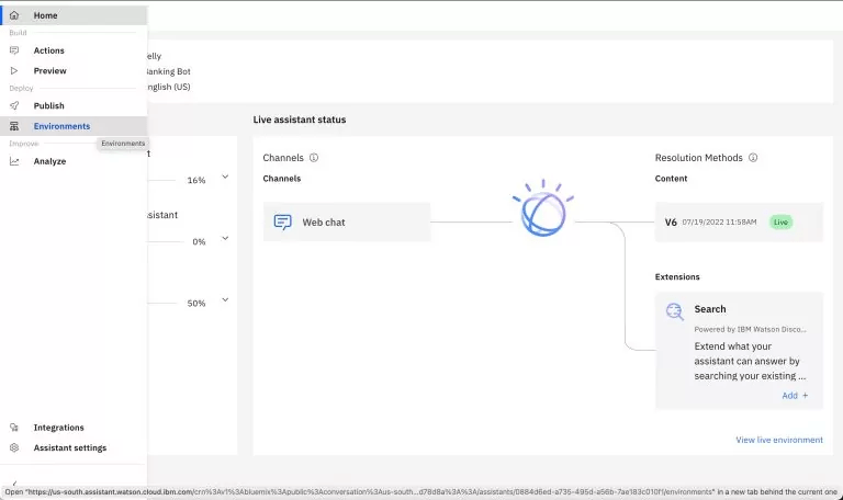 Assistant IBM Watson