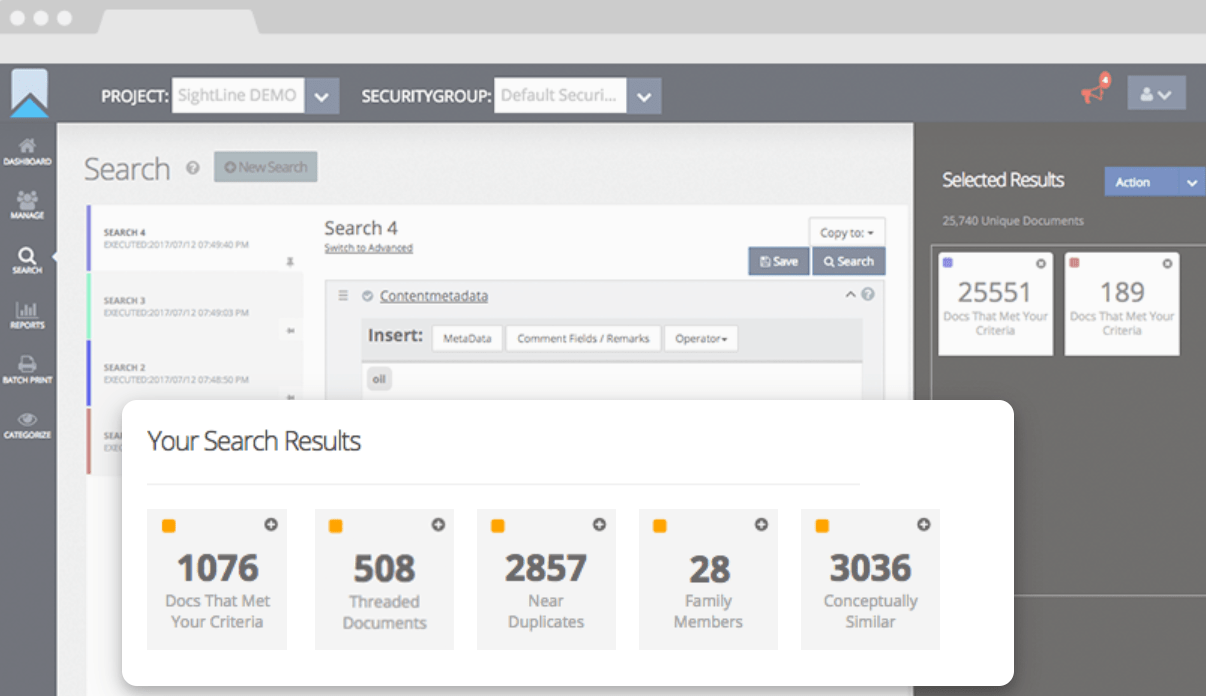 Sightline Dashboard