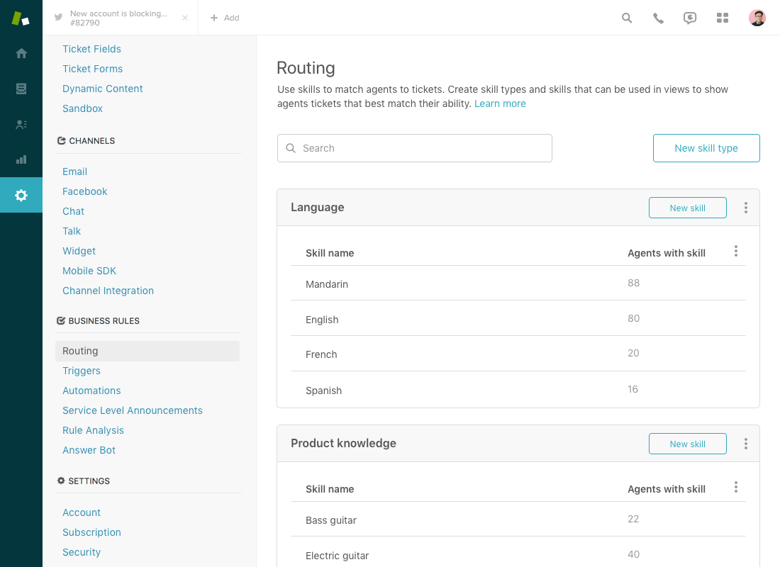 Zendesk Suite - among the top ITSM tools