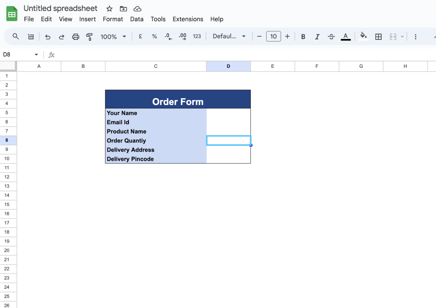 Cell range for data validation in Google Sheets