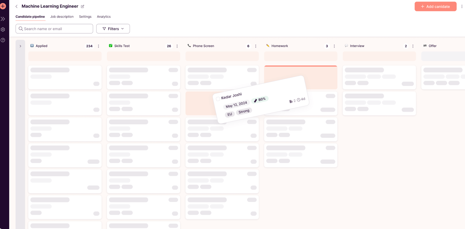 Toggl Hire recruitment assessment tool