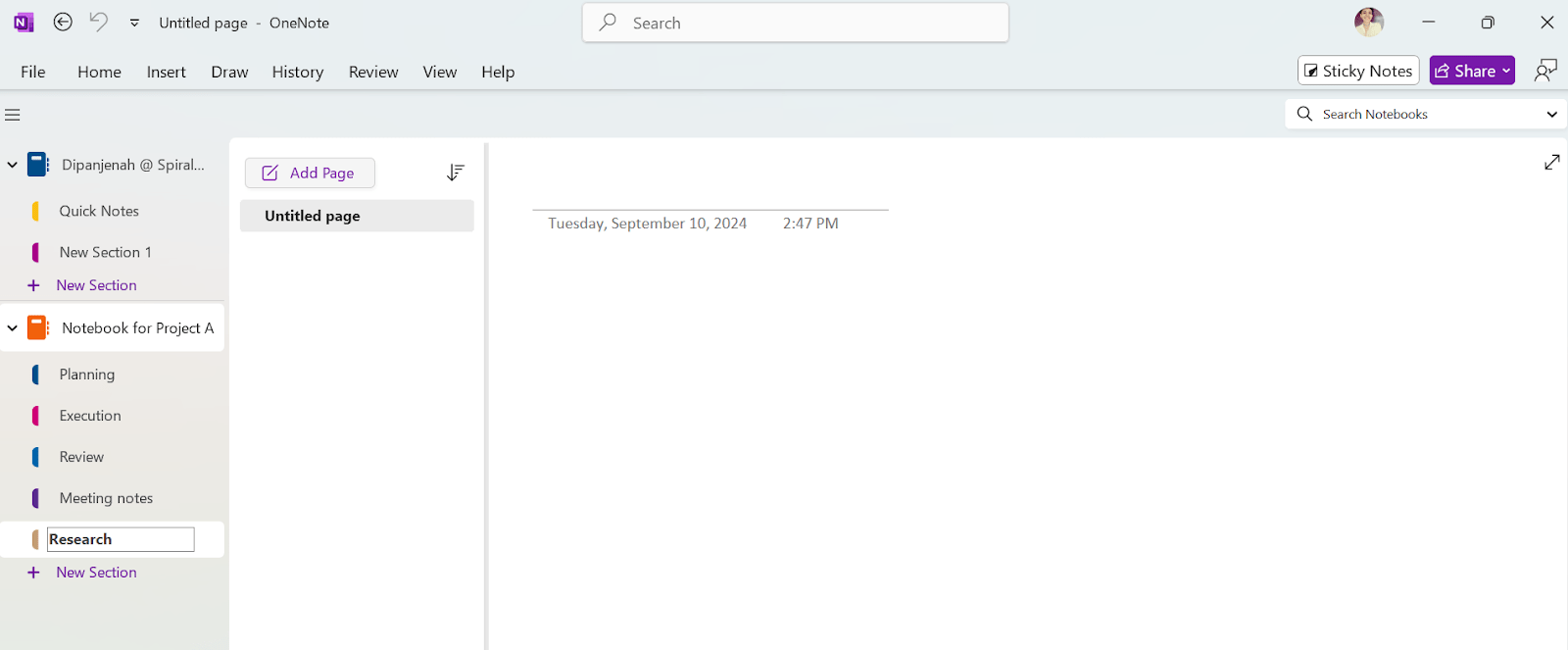 How to Organize OneNote for Project Management at Work