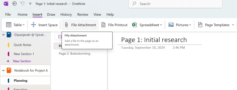 How to Organize OneNote for Project Management at Work