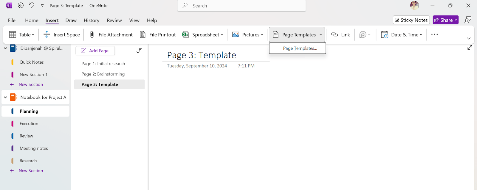 How to Organize OneNote for Project Management at Work