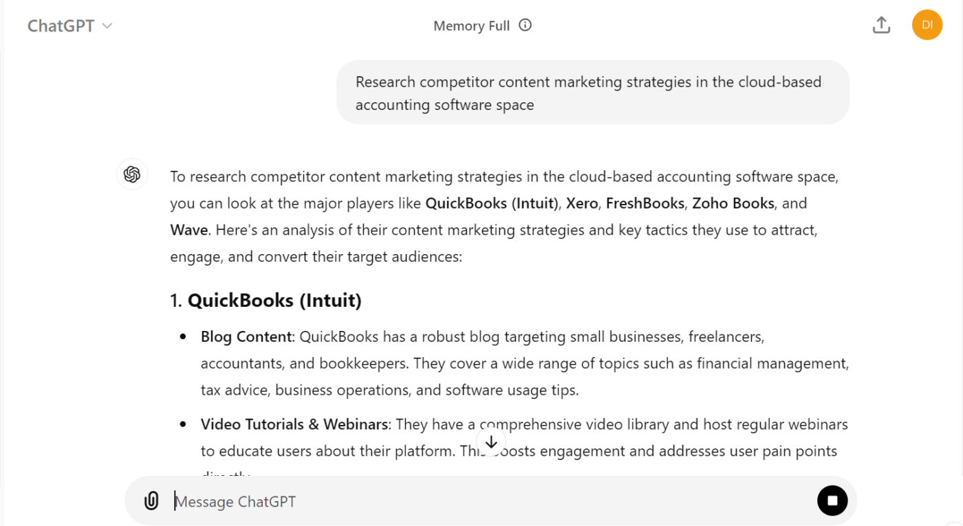 ChatGPT para marketing - Estratégias de marketing de conteúdo