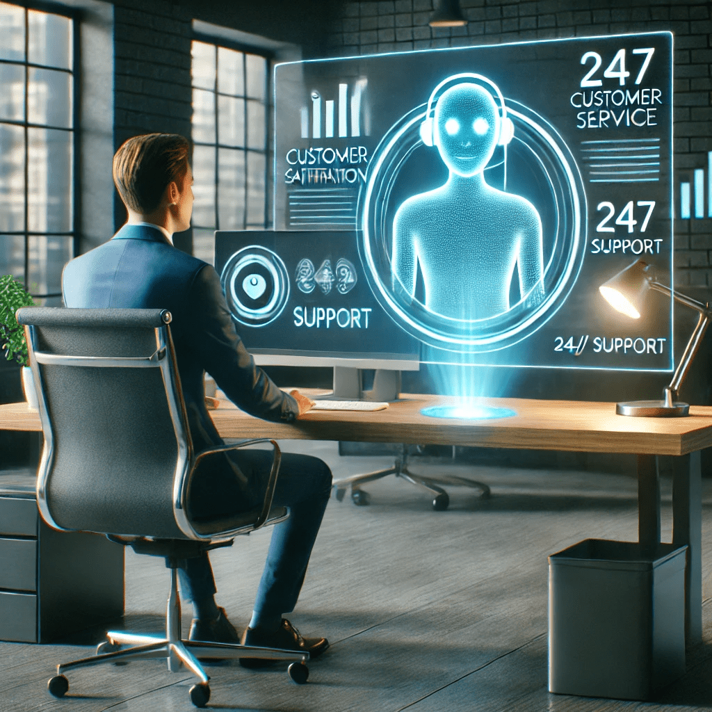 Concepto de imagen para B2B de automatización impulsada por IA