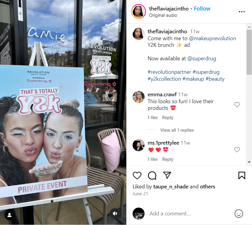 organizowanie wydarzeń dla influencerów