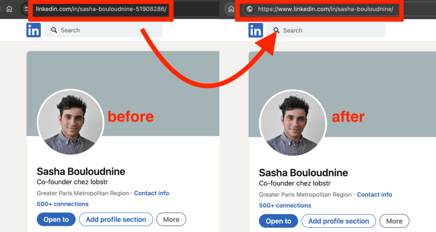 Linkedinのパーソナルブランディングのためにプロフィールリンクをカスタムする。