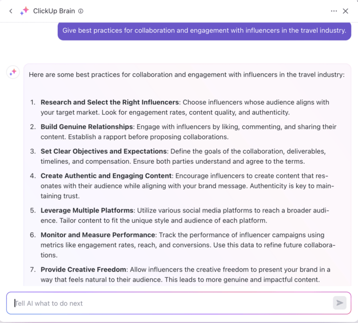 How to Collaborate with Influencers for Brand Growth | ClickUp