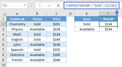 Voorbeeld van een formule in AExcel: Excel automatiseren