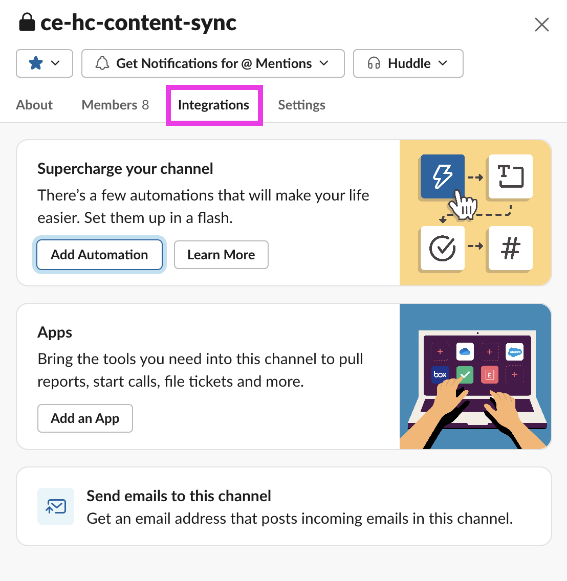 Integração do ClickUp e do Slack