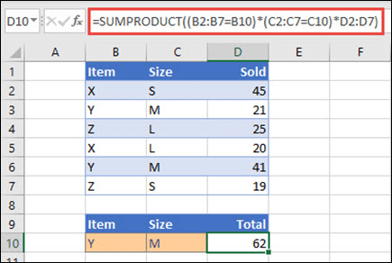 Exemplo de fórmulas do Excel: Suporte da Microsoft