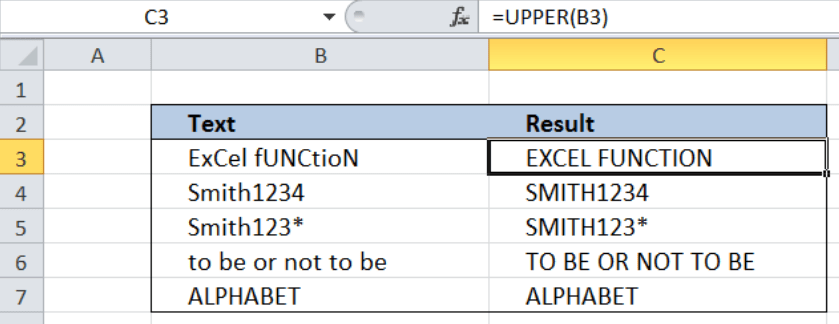 Ejemplo de fórmulas de Excel: Lo tengo IA