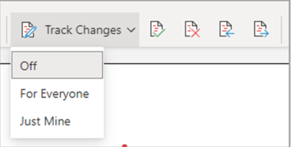 Track Changes for everyone -how to track changes in word