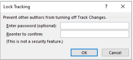 Lock tracking