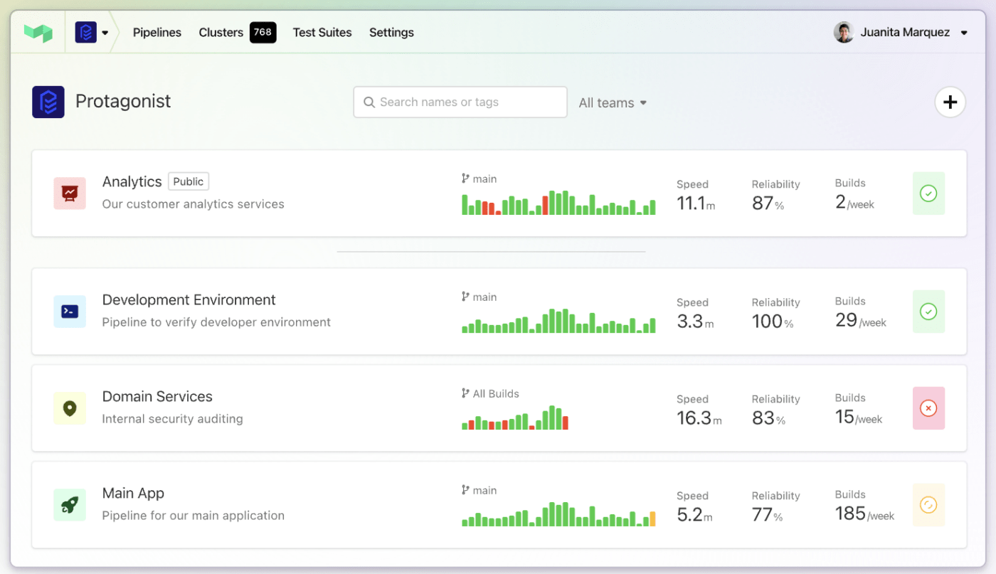 Buildkite — Best for scalable CI/CD pipelines