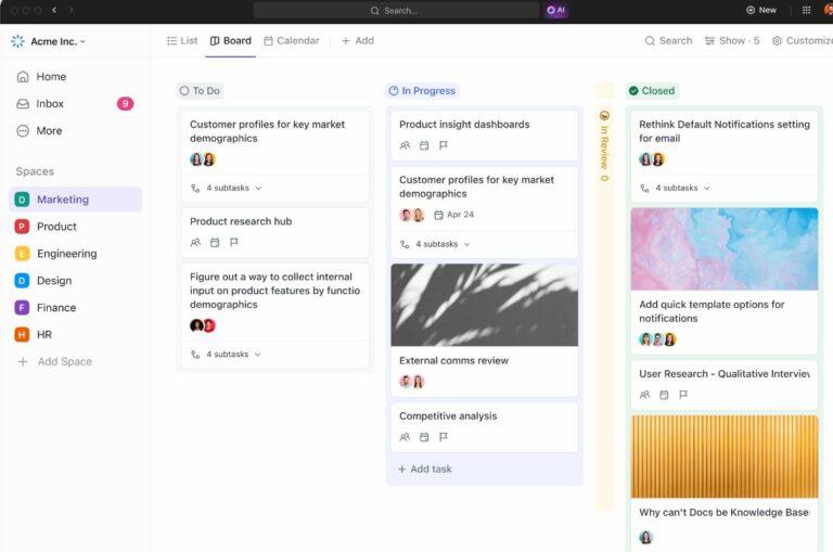 11 Free Kanban Board Templates in OneNote and ClickUp