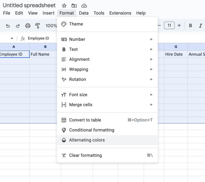 How to Make a Table in Google Sheets | ClickUp