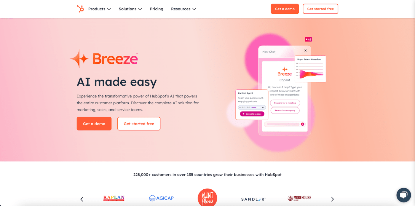 HubSpot Breeze IA