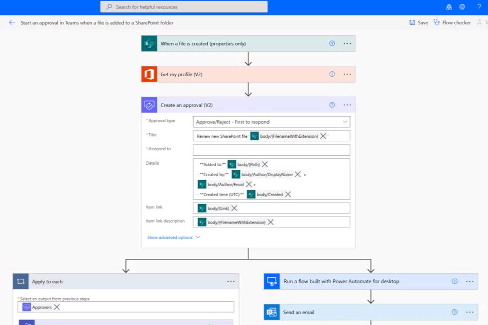 Microsoft Power Automate is a comprehensive enterprise-grade software that aids in the automation of various business processes.