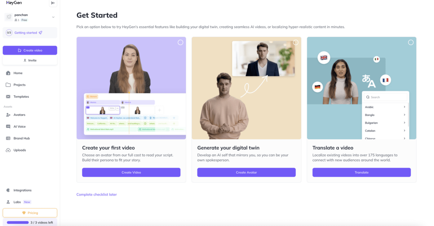 Best AI video generators: HeyGen to create short videos