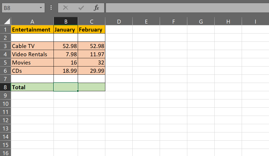 Bekijk hoe je eenvoudig een kolom kunt optellen in Excel: Een kolom optellen in Excel