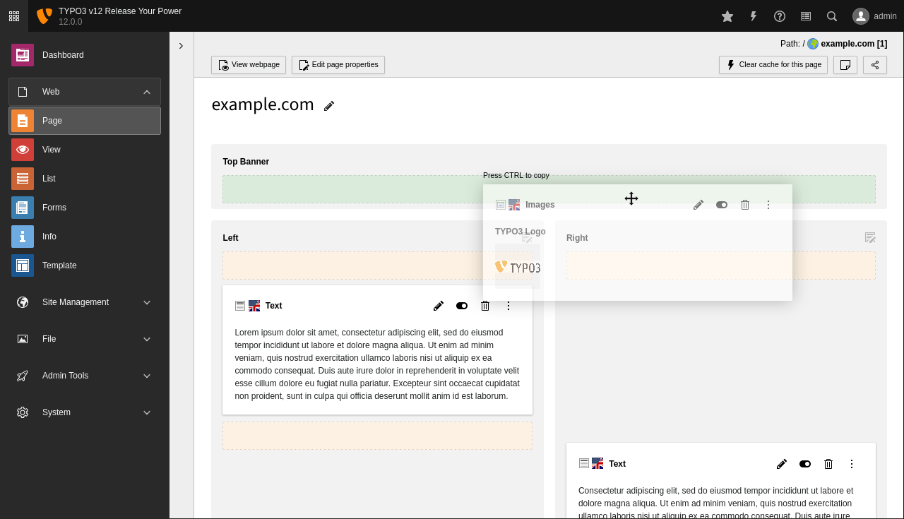 TYPO3 to system CMS typu Enterprise o otwartym kodzie źródłowym.  