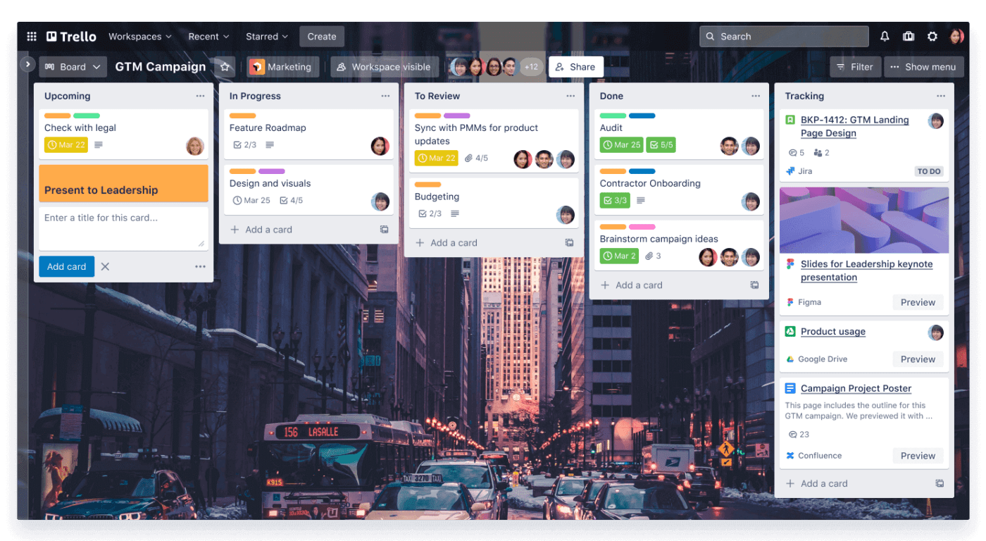 Trello : Monday Alternative