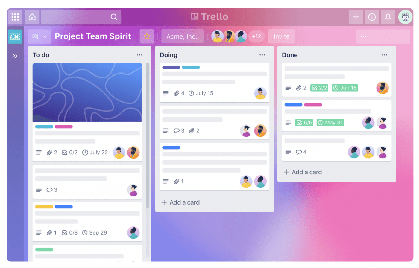 Trello 대시보드: 마이스터태스크 vs Trello