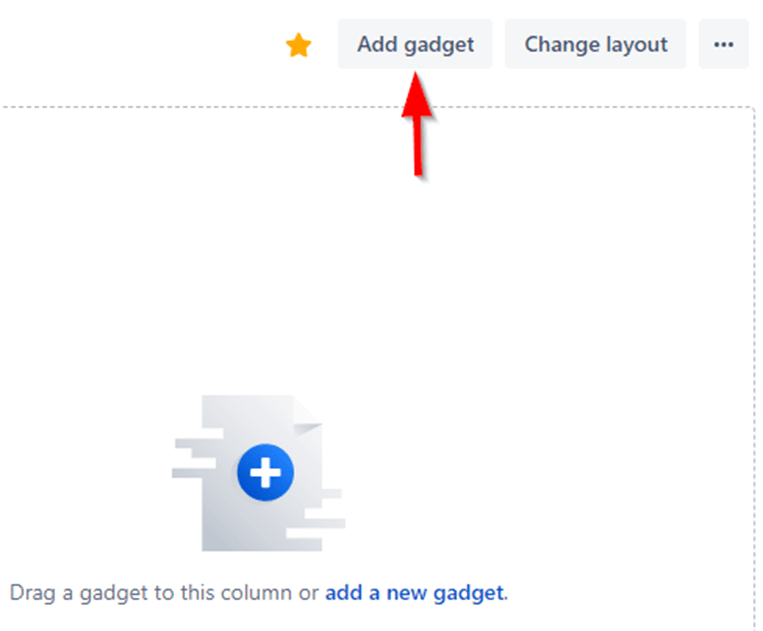 Adicionar gadgets ao painel no Jira