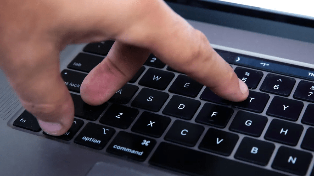 Hold down the modifier keys to create chrome shortcuts