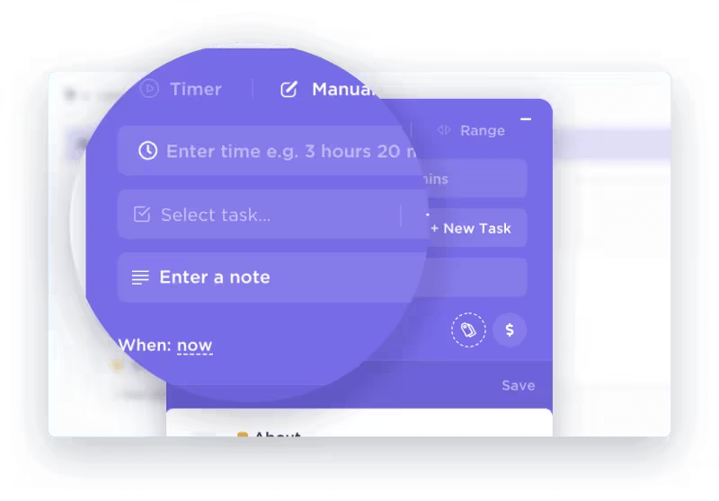 ClickUp Project Time Tracking Feature Social Loafing