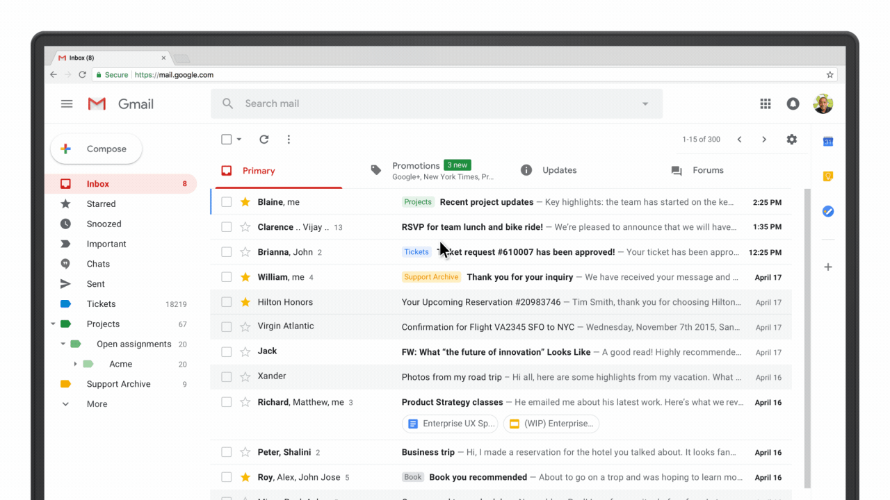 Gmail pour les entreprises