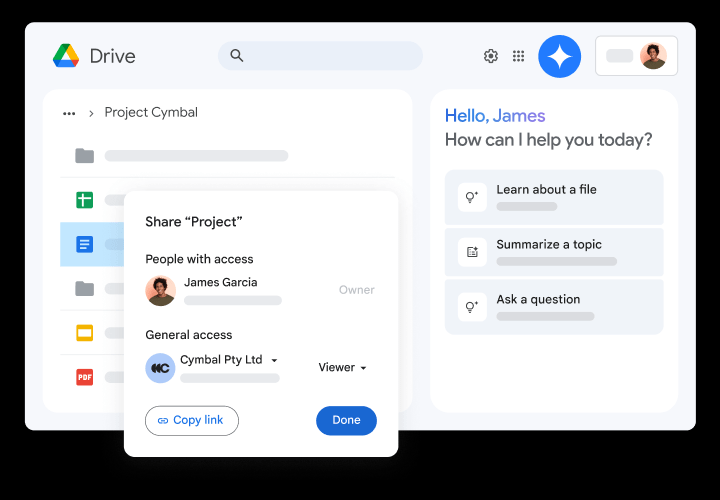 Google Drive: zoho workplace vs. google workspace