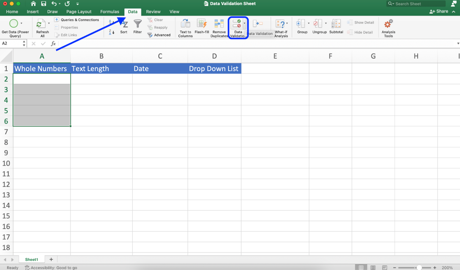 How to Apply Data Validation in Excel | ClickUp