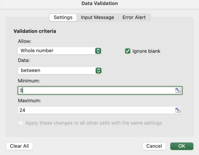 How to Apply Data Validation in Excel | ClickUp