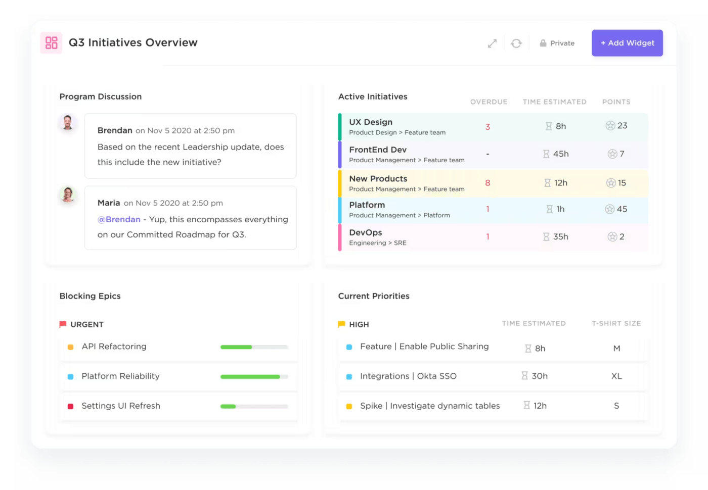 ClickUp for Product Teams: product launch checklist