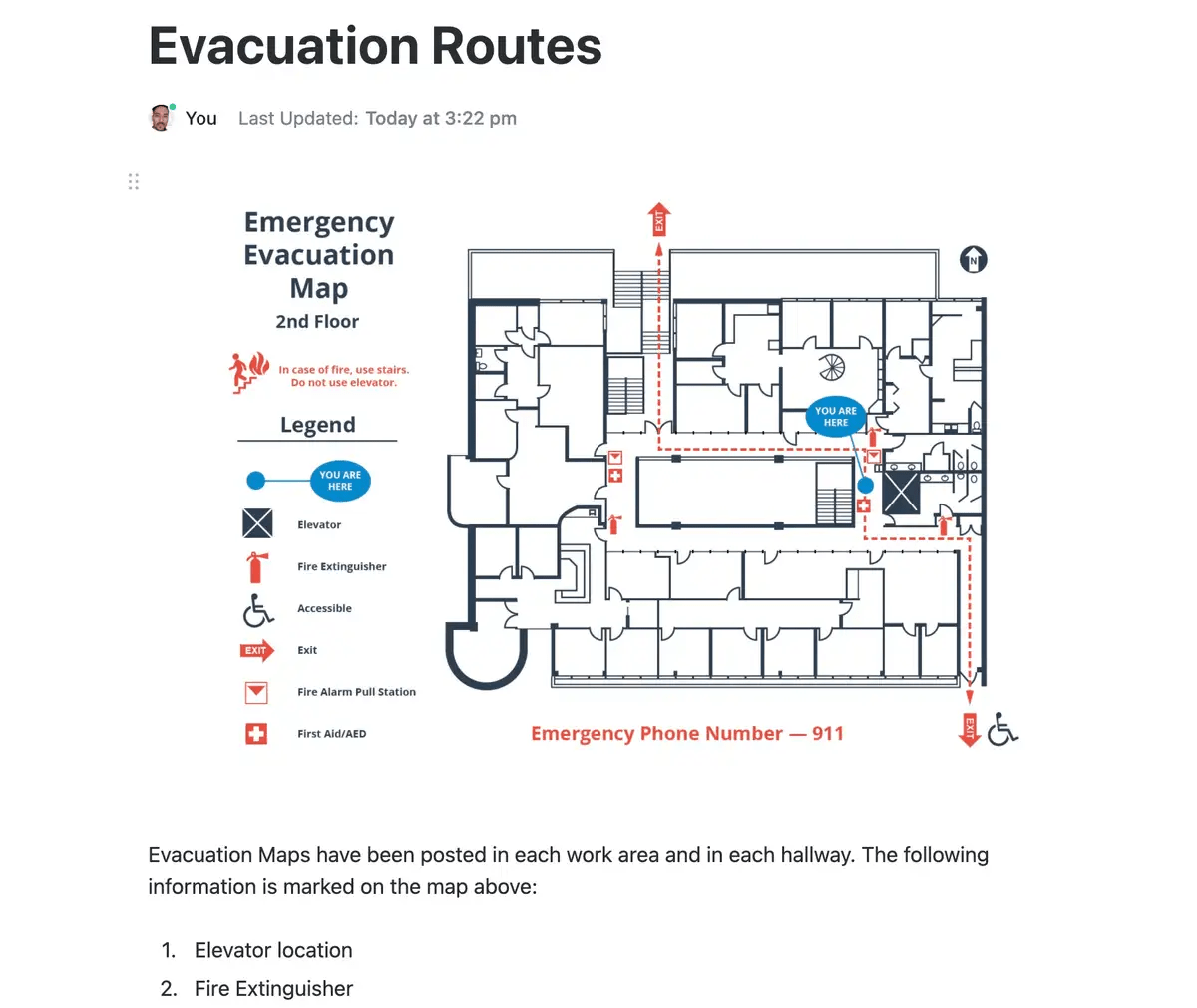 ClickUp Emergency Plan Template