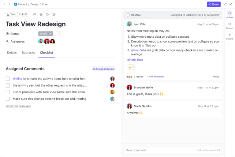 ClickUp Tasks