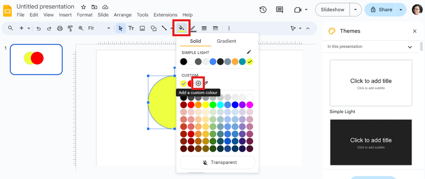 Fill Color icon