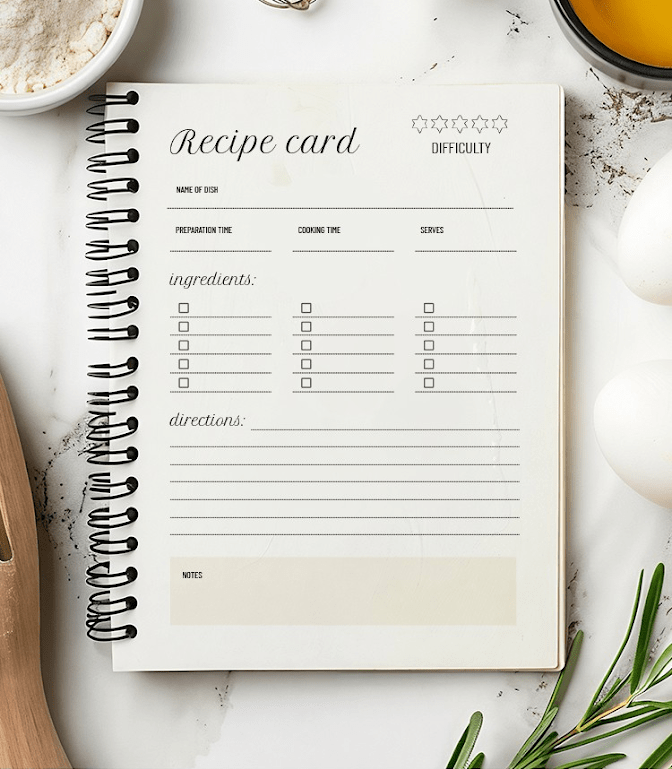 Recipe Template Google Docs