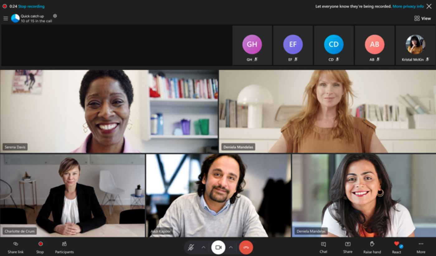 Skype is among Whereby alternatives for video chatting